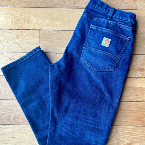 Carhartt Other - Carhartt Men's Deep Indigo Straight Jeans